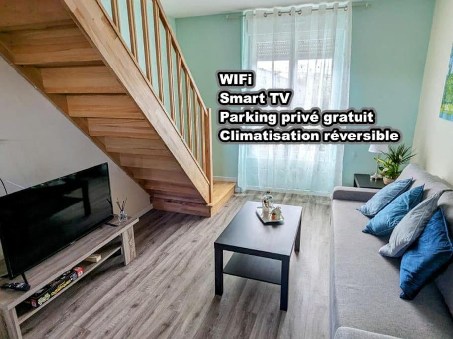 Les Loges De Vero Duplex , Appartement Neuf Classe 3 Etoiles - Garage Velo Et Moto - Parking Prive - 1 Chambre Et Un Canape Convertible - Gere Par Prestazen'Services Thierville-sur-Meuse Ngoại thất bức ảnh